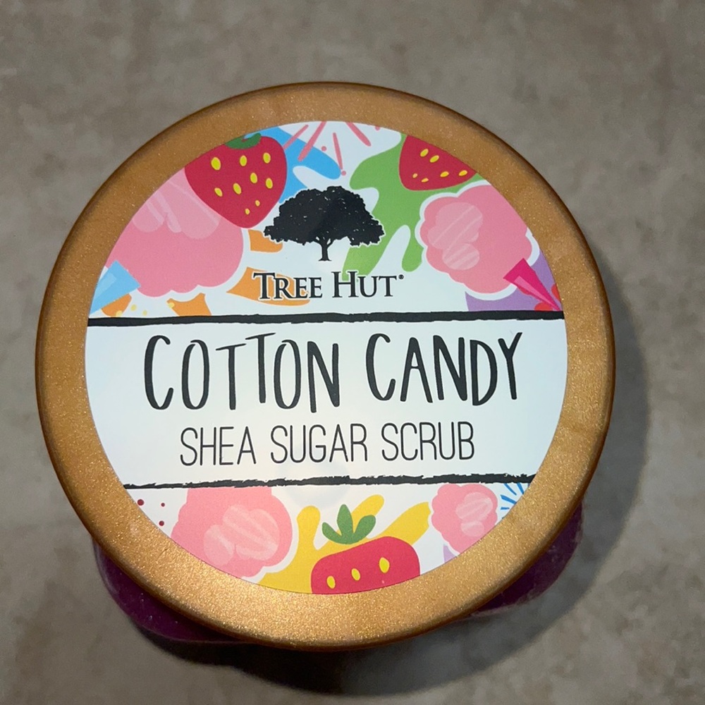 Tree Hut Cotton Candy Shea Butter Sugar Scrub (18 oz)